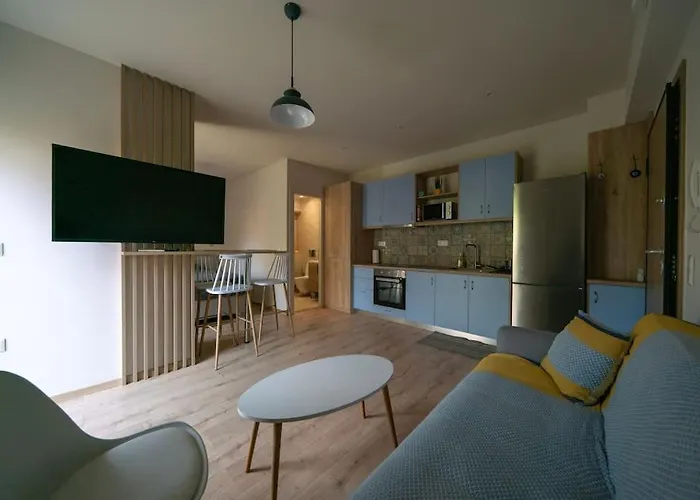 Modern Studio In Dafni Up To 3 Prs-4Min From Metro